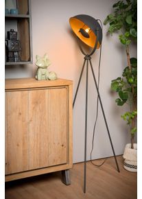 Lucide ALVARO Lámpara de Pie Negro, 1 luz