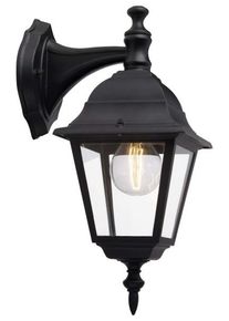 Brilliant NEWPORT Outdoor Wall Light black, 1-light source