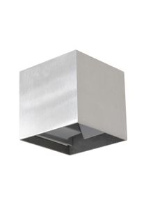 Steinhauer MURO Outdoor Wall Light LED stainless steel, 2-light sources