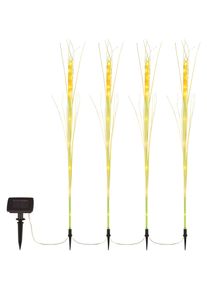 Globo Solarleuchte SOLAR ÄHRE LED Schwarz, 40-flammig