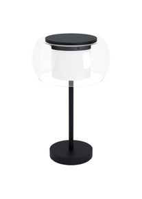 Lampe de table Eglo BRIAGLIA LED Noir, 1 lumière, Changeur de couleurs