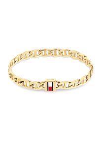 Tommy Hilfiger Män Armband 'Oceanic' guld Storlek One Size