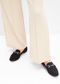 Loafers med vadderad innersula - svart - storlek 37 - bonprix