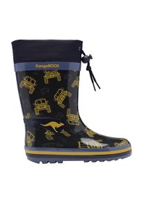 Kangaroos Pojkar Gummistövel marinblå Storlek 28