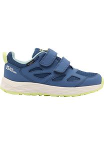 Jack Wolfskin Sneakers "Woodland 2 Texapore" blauw/limoengroen - 48%