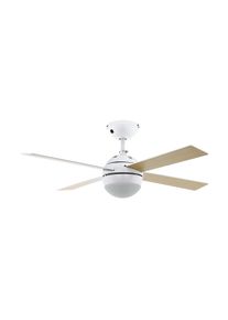 Eglo LOSCIALE ceiling fan white, 1-light source, Remote control