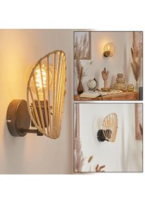 hofstein Semsales Muurlamp Zwart, 1-licht