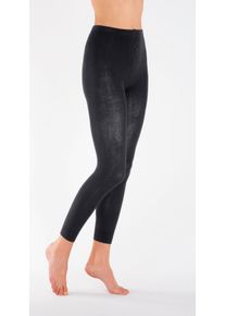 Rogo Dames Legging met comfortband zwart Maat 36/38