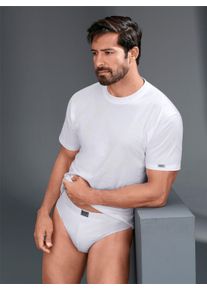 Kumpf Herren Shirt in 2 St&uuml;ck wei&szlig; ,Gr&ouml;&szlig;e 5, Witt, 100% Baumwolle