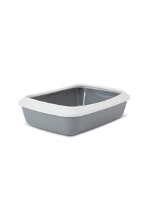 SAVIC Katzentoilette Iriz mit Rand 42 cm