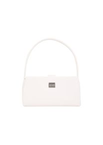 Tommy Jeans , Umhängetasche »TJW AMERICAN COOL SHOULDER BAG«, Damen Clutch, Henkeltasche, Mini Bag mit Logo-Schmuckelement , weiß