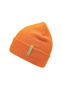 Chillouts, Damen, Strickm&uuml;tze &raquo;Monty Hat&laquo; aus Leinen-Baumwollmix mit verstellbarer Passform & nat&uuml;rlichem Look, orange, orange, Chillouts Komfort: Der