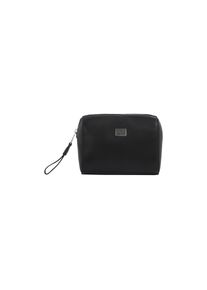 Tommy Jeans , Kosmetiktasche »TJW AMERICAN COOL VANITY BAG«, Unisex Kulturbeutel, Mini Bag mit wertigem Logo-Emblem , schwarz