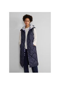 Street One , Longweste, mit Rautensteppung , gravity blue , 36