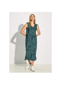 Cecil , Jerseykleid Sommerkleid mit Print , fir green , N-Gr , XXL (46) -N-Gr , XXL (46) , Midi-Kleid von Cecil