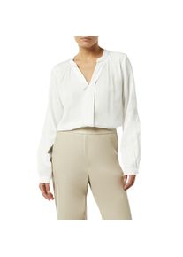 comma, Comma , Satinbluse mit Zier-Detail am Ausschnitt , ecru , 44 , 44 , Satin-Bluse für Damen von COMMA