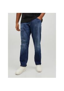 Jack & Jones PlusSize Jack & Jones PlusSize , Slim-fit-Jeans »GLENN FOX« , BLUE DENIM , Länge 32 , 42 -Länge 32 , 42 , Slim-fit-Jeans mit niedriger Leibhöhe für einen...