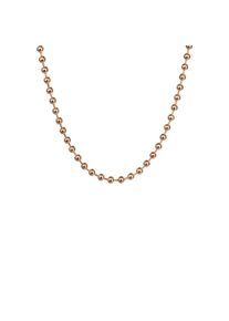 Firetti , Juegendliche , Edelstahlkette »Schmuck Geschenk Kugelkettengliederung, 3,0 mm breit« Made in Germany , roségoldfarben , 50 , Formschönes...