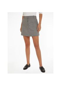 Tommy Hilfiger , Bleistiftrock »POW CHECK SHORT SKIRT«, (Global Serie TH WOMEN), Webrock im Karodessin , Global Stp Check/ S/ Texture H Grey , 44 ,...