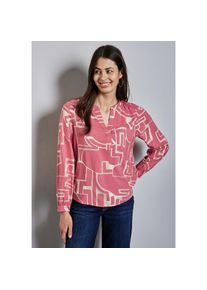 Street One , Langarmbluse mit All-Over Print , sugar coral , 40 , 40 , Tunika von Street One