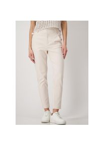 monari , Röhrenhose mit Zierriegeln , beige , N-Gr , 36 -N-Gr , 36 , Hose mit Zierriegeln an der Seite von monari