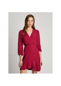 Pepe Jeans , A-Linien-Kleid »KENDALL« mit Volants und langen Ärmeln , Burnt Red , N-Gr , XS -N-Gr , XS , Femines Kleid von Pepe Jeans