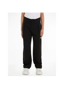 Calvin Klein Jeans , Kinder,Jugendliche , Bundfaltenhose »CEREMONY PUNTO PANTS« für Kinder bis 16 Jahre , Ck Black , N-Gr , 16 (176) -N-Gr , 16...