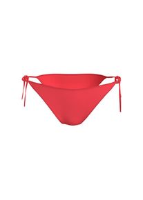 Calvin Klein Swimwear , Bikini-Hose »STRING SIDE TIE« mit großem Logo hinten , signal red , N-Gr , XXXL (48) -N-Gr , XXXL (48) , Bikinihose von...