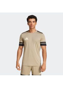 adidas Performance , Fußballtrikot »SQUA25 JSY M« , Blanch Cargo / Black / Warm Vanilla , S , S , Dieses feuchtigkeitsabsorbierende Trikot ist mit...