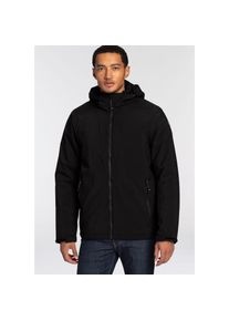 Killtec , Herren,Damen , Outdoorjacke mit Kapuze , black , M , M , Hochschließender Kragen und regulierbare Kapuze: Perfekt für windige Tage und...