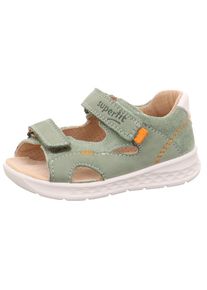 Superfit , Kinder , Sandale »LAGOON WMS: Mittel« , Sommerschuh, Klettschuh, Sandalette mit Klett , hellgrün-orange , 23 , 23 , Sportliche Baby...