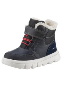 Geox , Lauflernschuh »B WILLABOOM BOY B ABX« Mit Amphibiox TEX-Membrane , navy-rot , 23 , 23 , Lauflernschuh mit praktischem Klettverschluss und...