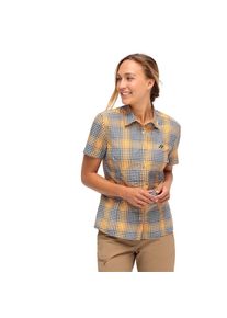 Maier Sports, Damen, Karobluse mit Hemdblusenkragen, night sky/or, 52, night sky/or, Modische Bluse von Maier Sports