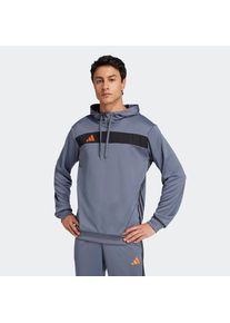 adidas Performance , Kapuzensweatshirt »TIRO ES SW HD« , Team Onix / Super Orange , S , S , Dieser weiche Tiro Fußballhoodie ist mit recycelten...