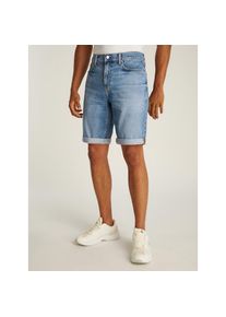 Calvin Klein Jeans, Herren, Shorts &raquo;SLIM SHORT&laquo; mit Umschlagsaum, Denim Medium, N-Gr, 38 -N-Gr, Denim Medium, Shorts von CALVIN KLEIN