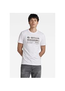 G-Star Raw G-STAR , T-Shirt »Distressed originals« , white , XL , XL , Kurzarm-Design, ideal für den Sommer