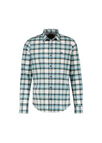 Lerros, Herren, Karohemd mit Logo Stickerei, mineral blue, N-Gr, 3XL -N-Gr, mineral blue, Hemd von Lerros
