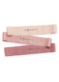 GAIAM Mini Loop Bands 3-Pack Exercise band (5,8 x 25,4 cm, berry)