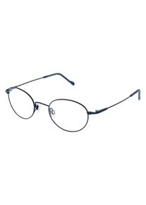 Eschenbach Titanflex 3666 okulary męskie | Oprawka: Pełnoramkowe, Panto, Niebieski