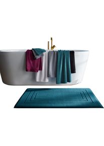 Vossen unisex Rohož do kúpeľne petrolejová veľkosť 60 x 60 cm - Predložka k toalete bez výrezu