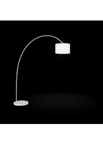 Lampada da terra ad arco bianca Perenz 6304 B