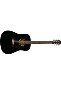 Fender CD-60S, Gitarre, Schwarz