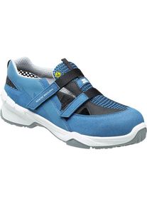 STEITZ SECURA, Sicherheitsschuhe, Sicherheits-Sandale ESD S1 Carla, blau, XB, Gr.35 (S1, 35)