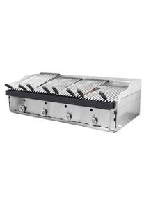 Barbacoa de 120 con parrillas vascas Maiser