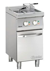 Bartscher Friteuse professionnelle électrique double - 2 x 9 l - sur meuble - 400 V - série 700 Classic | Professionnel | HoReCa | CHR