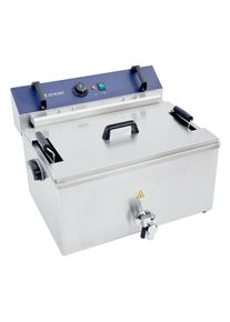 Friteuse électrique pour pâtisseries – 20,4 litres – 5 kW – avec robinet de vidange | Professionnel | HoReCa | CHR