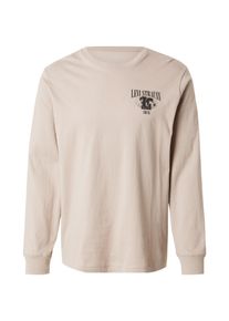Levi's LEVI'S , Mænd, Bluser & t-shirts 'Relaxed Long Sleeve Graphic Tee', Sand / Sort / Hvid, Størrelse XXL