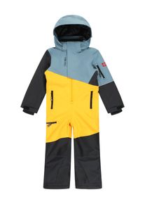 Trollkids Drenge Sportsdragt cyanbl&aring; / gylden gul / sort St&oslash;rrelse 92