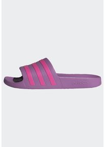adidas Performance Sapato de praia/banho 'Adilette' em roxo Tamanho 43 Estampado com logo