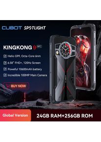 Cubot KingKong 9, Helio G99, 120Hz 6.583-Inch Screen, Rugged Smartphone, 24GB RAM(12+12GB Extended), 256GB ROM, 100MP Camera,NFC